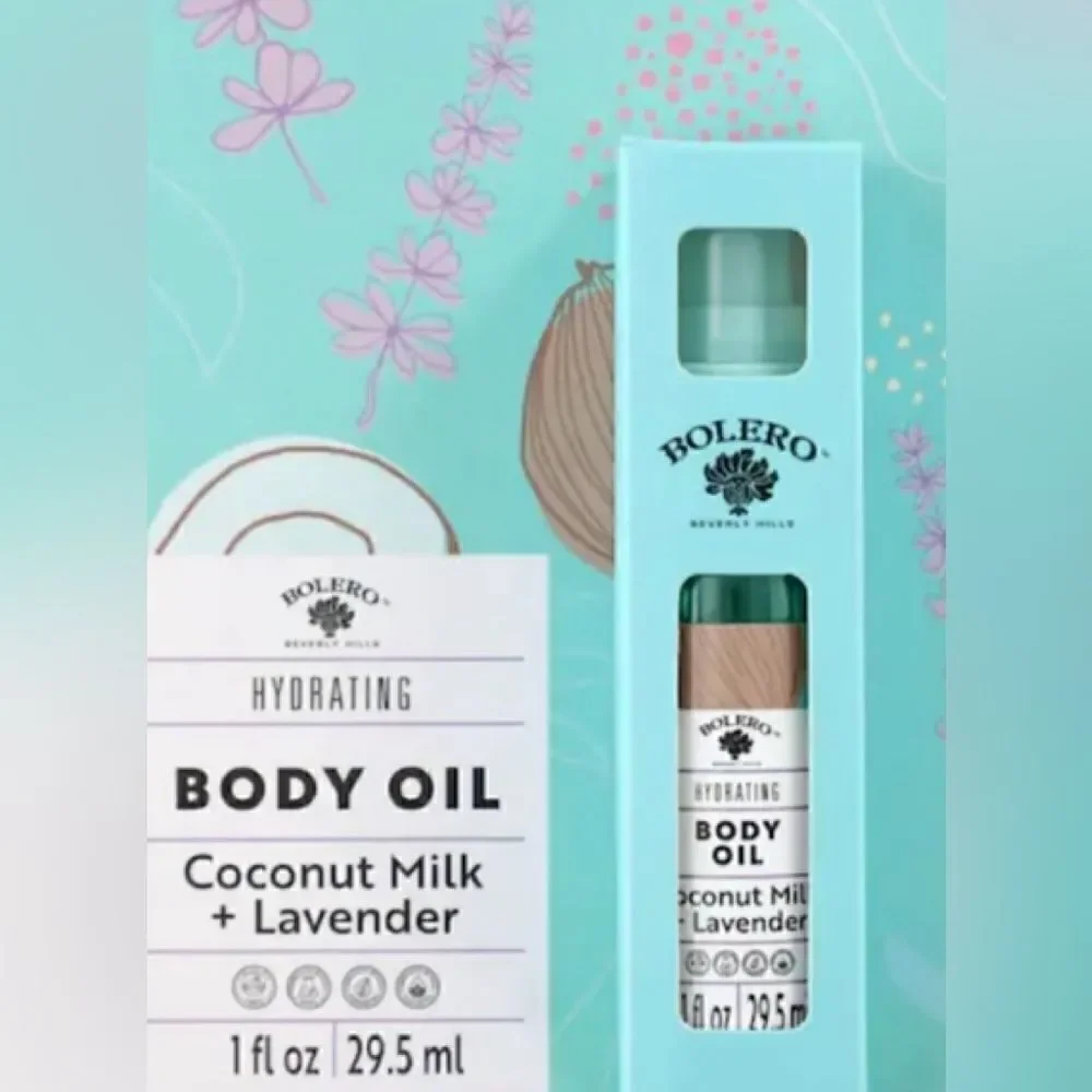 🛍️Bolero pack of 2 Hydrating Body oil 1 FL OZ 29.5ml 🎁